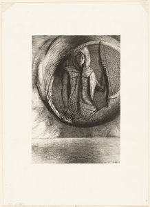 And Beyond、アストラル アイドル、神格化、プレート 2/6 作： Odilon Redon