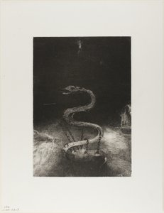 And Bound Him a Thousand Years、プレート 8/12 作： Odilon Redon