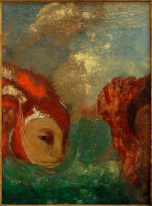 アンジェリカとドラゴン 作： Odilon Redon
