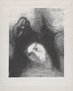 アントワーヌ: 「これで何の意味があるの?」 作： Odilon Redon