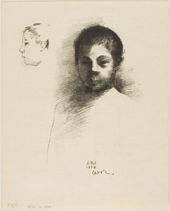 また 作： Odilon Redon