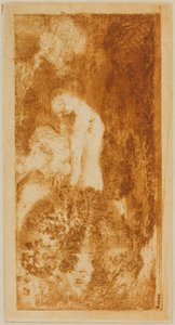 入浴者 作： Odilon Redon
