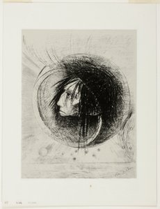 開花、In Dreams のプレート 1 作： Odilon Redon