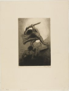 カインとアベル 作： Odilon Redon
