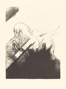 シュヴァルエール（翼のある馬） 作： Odilon Redon