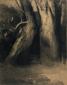 2本の木 作： Odilon Redon
