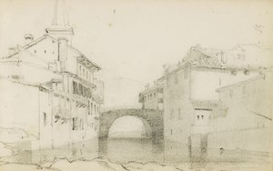 「バスクの国」というタイトルのアルバムからの描画、1862〜63 作： Odilon Redon