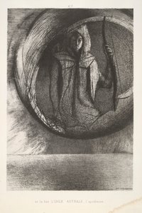 そしてあそこ 作： Odilon Redon