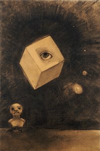 眼 作： Odilon Redon
