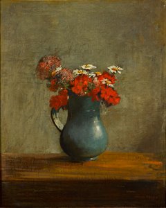 花瓶の花 作： Odilon Redon