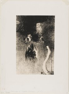 イワン・ギルキン『ダムネーション』扉絵（画家による 作： Odilon Redon