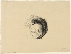 アンドレ・メレリオによる絵画における理想主義運動の口絵 作： Odilon Redon