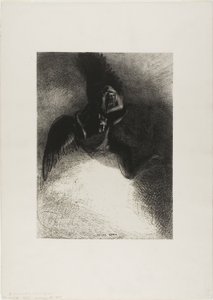 ギュスターヴ・フロベールへの口絵 (ギュスターヴ・フロベールへ) 作： Odilon Redon