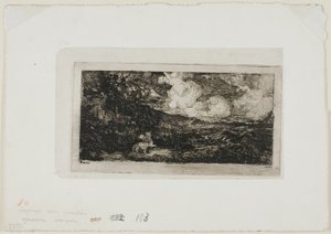 疾走する騎手 作： Odilon Redon
