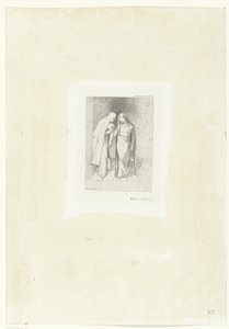 謎の会話 Entretien mystique (オブジェクトのタイトル) 作： Odilon Redon