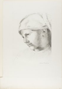 女の子 作： Odilon Redon