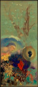 レオナルドダヴィンチへのオマージュ 作： Odilon Redon