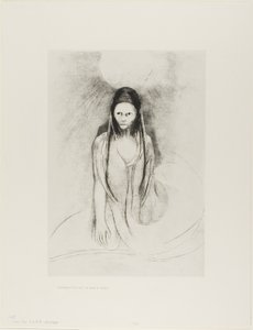 インテリジェンスは私のものでした！ 私はブッダになりました、プレート 12/24 作： Odilon Redon