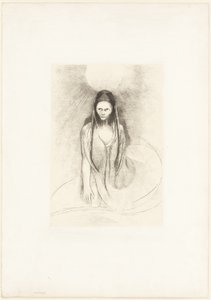 インテリジェンスは私のものでした！ 私はブッダになりました、プレート 12/24 作： Odilon Redon