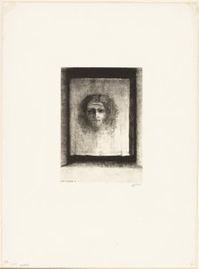 It Was a Veil, an Imprint, プレート 1/6 作： Odilon Redon