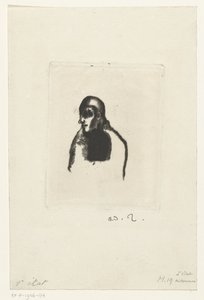 クライネ・プレラート 小さな高位聖職者 作： Odilon Redon