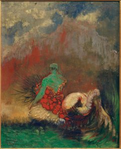 La Sirène (The Siren) 作： Odilon Redon