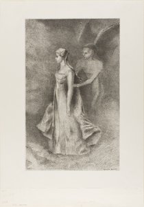 強迫観念 作： Odilon Redon