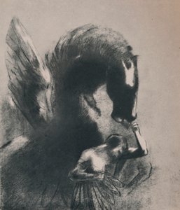 ペガサス捕虜、1889年、1946年。 作： Odilon Redon