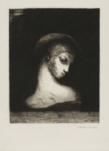 倒錯 作： Odilon Redon