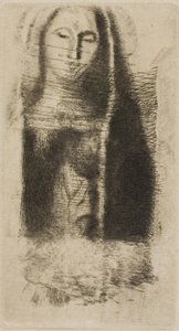 マレイン王女（リトル・マドンナ） 作： Odilon Redon