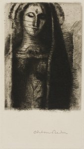 マレイン王女（リトル・マドンナ） 作： Odilon Redon