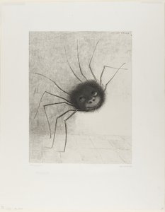 クモ 作： Odilon Redon