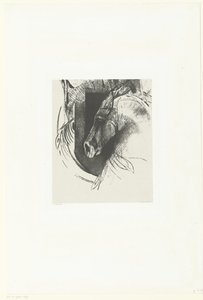 バトルホース Le Coucier (オブジェクトのタイトル) 作： Odilon Redon
