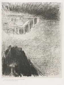聖ヨハネの黙示録：そして、私、ジョン、聖エルシティー、ニューエルサレムを見た、1899年。 作： Odilon Redon