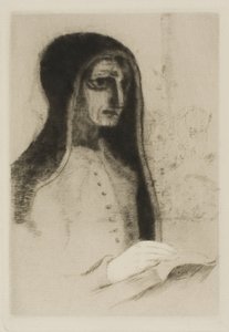 本 (聖テレジア) 作： Odilon Redon