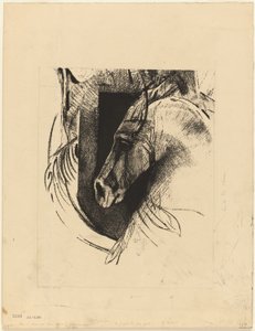 充電器 作： Odilon Redon