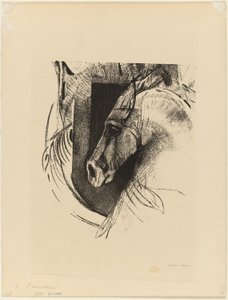 充電器 作： Odilon Redon