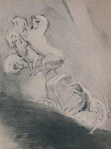 フェトン陥落、19世紀後半、1946年 作： Odilon Redon