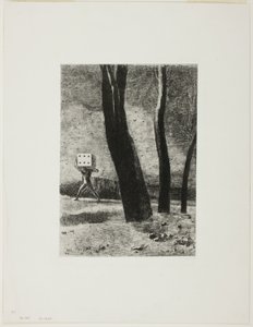 ギャンブラー、In Dreams のプレート 5 作： Odilon Redon