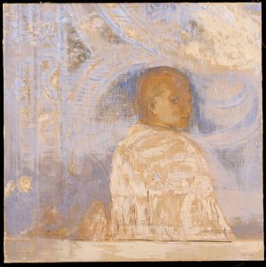 ルック、1910年頃 作： Odilon Redon