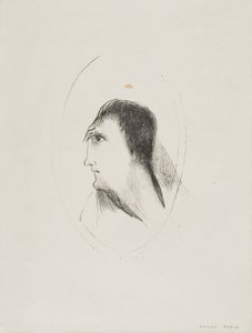 [the] Frontal [Bone] の幅と平面度、プレート 6/6 作： Odilon Redon