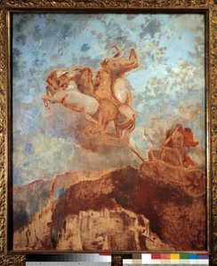 アポロの水槽 オディロン・ルドン（1840-1916）の絵画 19世紀 ボルドー ボザール美術館 作： Odilon Redon
