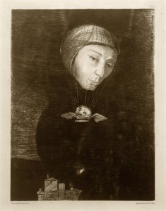悲しい立ち上がり 作： Odilon Redon