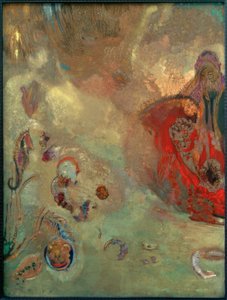 水中ビジョン 作： Odilon Redon
