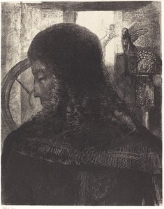 ヴュー・シュヴァリエ (老騎士) 作： Odilon Redon