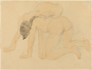 2つのヌード 作： Odilon Roche