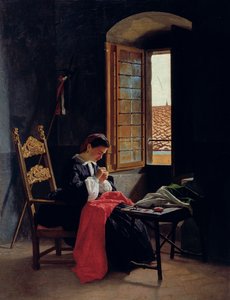 1859年4月26日、フィレンツェにて 作： Odoardo Borrani