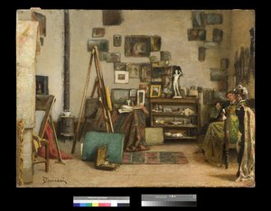 画家の研究への訪問、1865-75