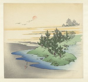 朝早く 作： Ogata Gekko