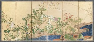  作： Ogata Korin